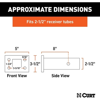 Pintle Mount by CURT MANUFACTURING - 48340 pa5