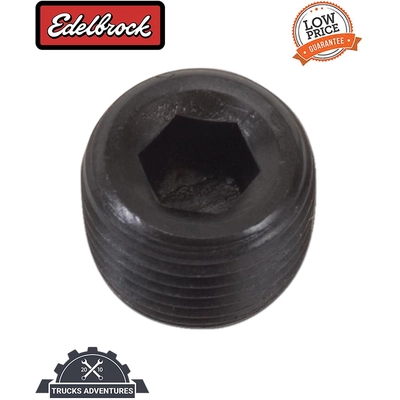 Pipe Plug by EDELBROCK - 9126 pa3