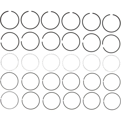 Piston Ring Set by MAHLE ORIGINAL - 51361 pa1