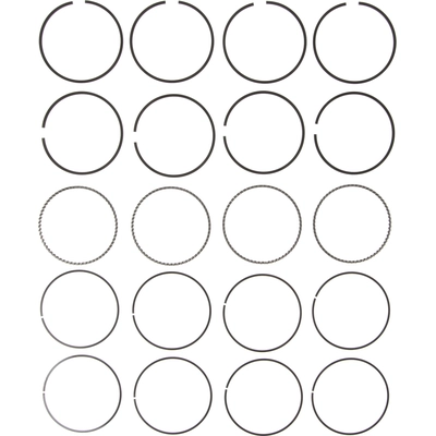 Piston Ring Set by MAHLE ORIGINAL - 51471CP.040 pa1