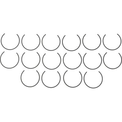 Piston With Rings (Pack of 8) by MAHLE ORIGINAL - 2243891WR050MM pa1