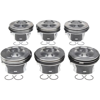 Piston avec segments  (Pack of 6) by MAHLE ORIGINAL - 2243921WR pa2