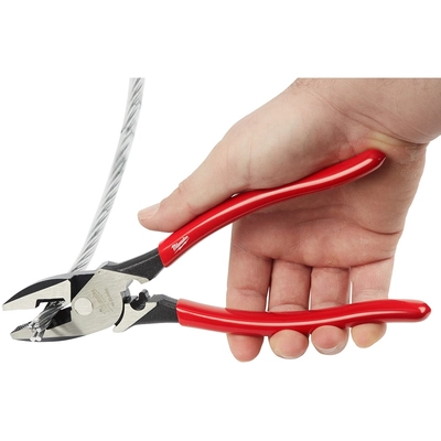 MILWAUKEE - 48-22-6500 - 9" High-Leverage Linemans Pliers with Crimper pa2