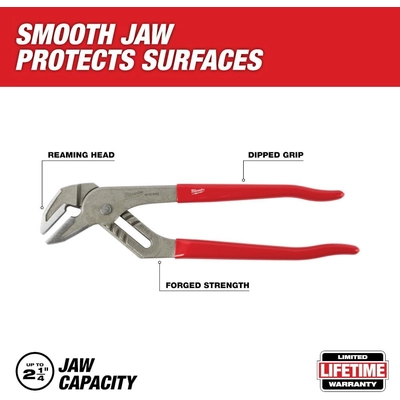 MILWAUKEE - 48-22-6552 - 12 Smooth Jaw Pliers pa2