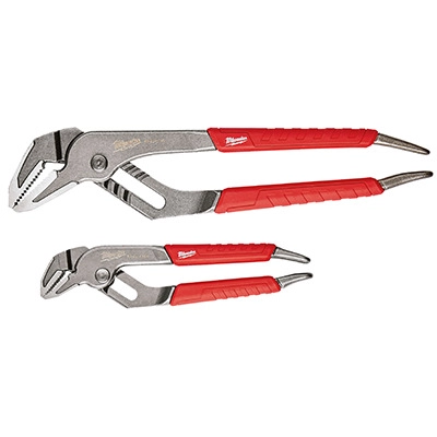 MILWAUKEE - 48-22-6330 - 6" & 10" Straight Jaw Pliers Set pa1