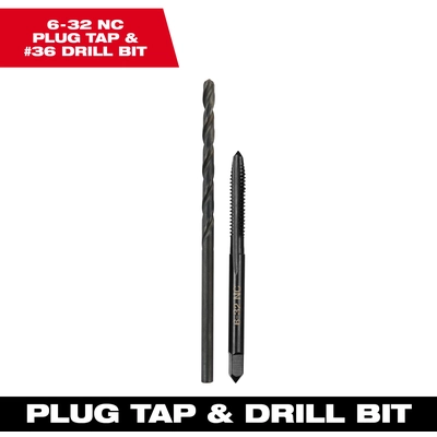 MILWAUKEE - 49-57-5515 - Straight Flute Plug Tap & Drill Bit pa2