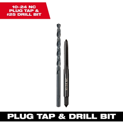 MILWAUKEE - 49-57-5525 - Straight Flute Plug Tap & Drill Bit pa2