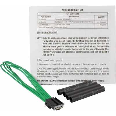 Power Seat Connector by MOTORCRAFT - WPT982 pa1