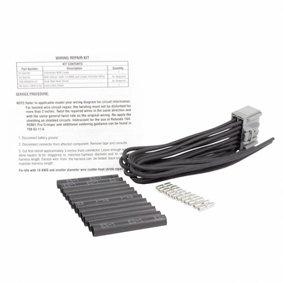 Power Seat Connector by MOTORCRAFT - WPT396 pa2