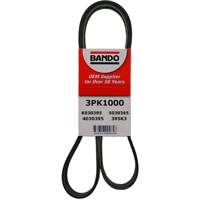 Power Steering Belt by BANDO USA - 3PK1000 pa1