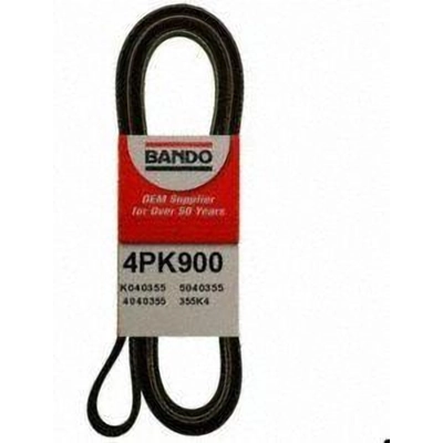 Power Steering Belt by BANDO USA - 4PK900 pa6