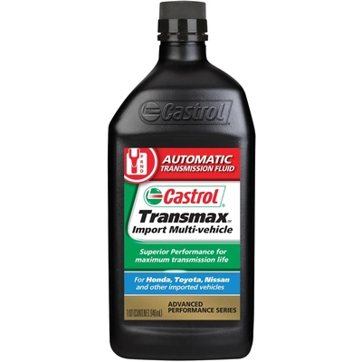 CASTROL Power Steering Fluid Transmax Import Multi-Vehicle ATF , 946ML (Pack of 6) - 0067266 pa1
