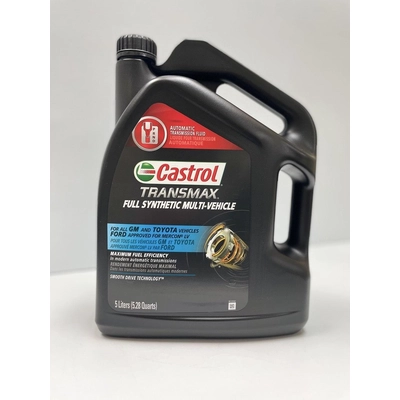 CASTROL Synthetic Power Steering Fluid Transmax Full Synthetic Multi-Vehicle ATF , 5L (Pack of 3) - 006783A pa3