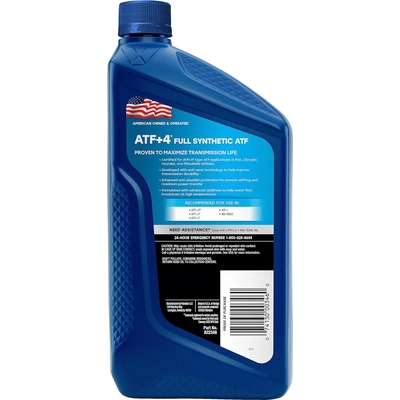 Power Steering Fluid by VALVOLINE - 822348 pa3