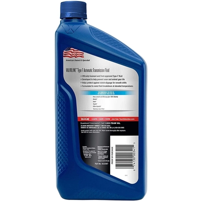 Power Steering Fluid by VALVOLINE - 822387 pa4