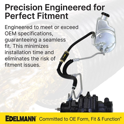 Power Steering Pressure Hose by EDELMANN - 71669 pa4