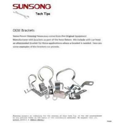 Power Steering Pressure Hose by SUNSONG NORTH AMERICA - 3401262 pa4