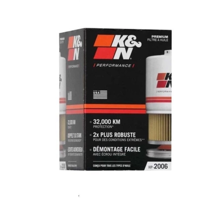 Premium Oil Filter by K & N ENGINEERING - HP2006 pa5