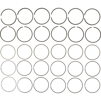Premium Piston Rings by MAHLE ORIGINAL - 41474 pa1