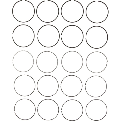 Premium Piston Rings by MAHLE ORIGINAL - 41495CP pa2