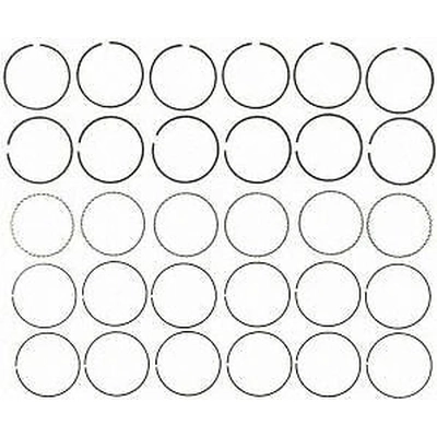 Premium Piston Rings by MAHLE ORIGINAL - 41625 pa1