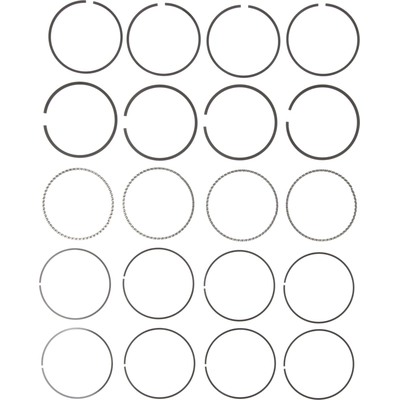 Premium Piston Rings by MAHLE ORIGINAL - 41688 pa2