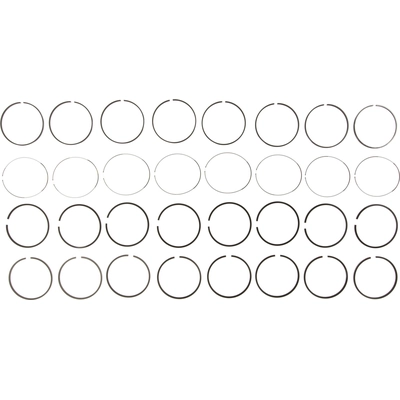 Premium Piston Rings by MAHLE ORIGINAL - 41768 pa1