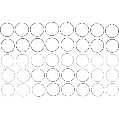 MAHLE ORIGINAL - 41862CP - Premium Piston Rings pa2