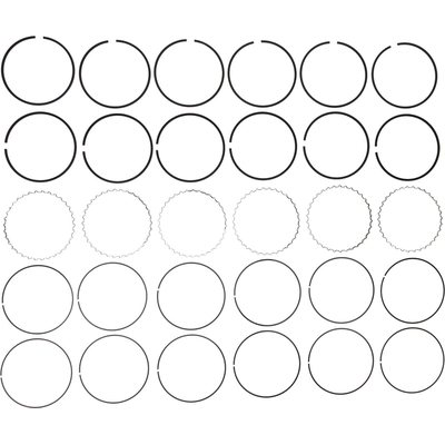 MAHLE ORIGINAL - 42001CP - Premium Piston Rings pa2