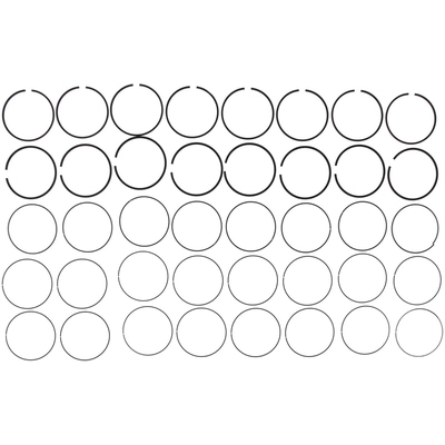 MAHLE ORIGINAL - 42066CP - Premium Piston Rings pa1