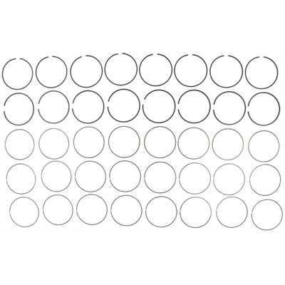 Premium Piston Rings by MAHLE ORIGINAL - 42216CP pa1