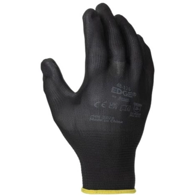 ANSELL - 48126080 - Edge Black Polyester Cut Resistant Work Gloves pa1