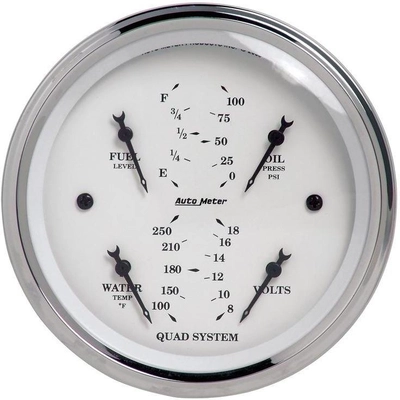 Jauge quadruple par AUTO METER - 1612 pa1