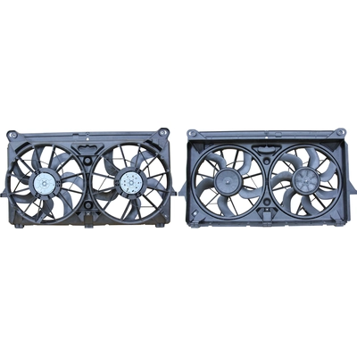 Radiator And Condenser Fan Assembly by AGILITY - 6016157 pa1