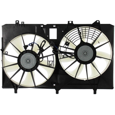Radiator And Condenser Fan Assembly by APDI - 6010339 pa1