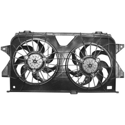 Radiator And Condenser Fan Assembly by APDI - 6015108 pa1