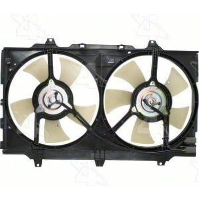 Ensemble de ventilateur de radiateur et de condenseur de FOUR SEASONS - 75238 pa3