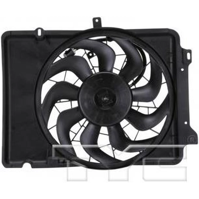 Radiator And Condenser Fan Assembly by TYC - 620640 pa2