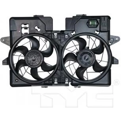 Ensemble de ventilateur de radiateur et de condenseur by TYC - 620660 pa10