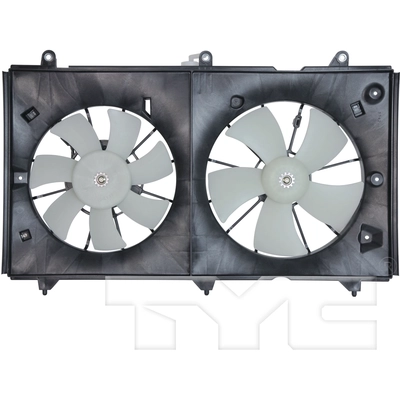 Radiator And Condenser Fan Assembly by TYC - 620690 pa1