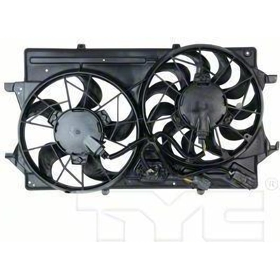 Radiator And Condenser Fan Assembly by TYC - 620720 pa6