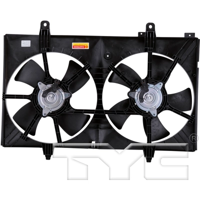 Radiator And Condenser Fan Assembly by TYC - 620760 pa1