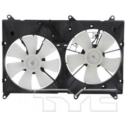 Radiator And Condenser Fan Assembly by TYC - 620810 pa13