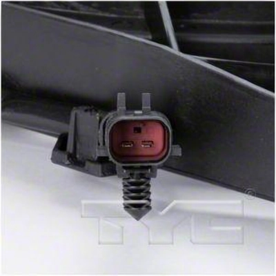 Radiator And Condenser Fan Assembly by TYC - 620880 pa7