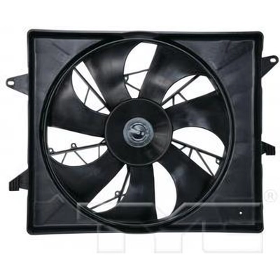 Radiator And Condenser Fan Assembly by TYC - 620950 pa7