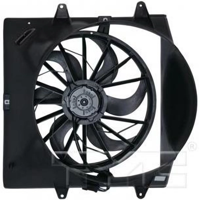 Radiator And Condenser Fan Assembly by TYC - 621130 pa4