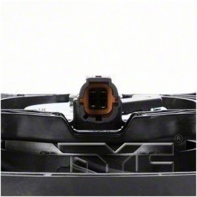 Radiator And Condenser Fan Assembly by TYC - 621170 pa4