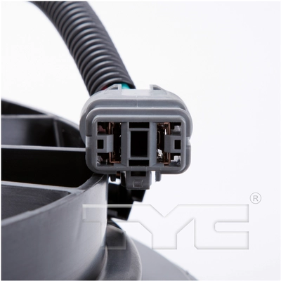 Radiator And Condenser Fan Assembly by TYC - 621200 pa1