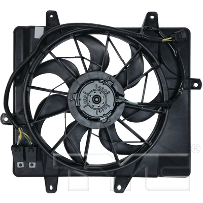 Radiator And Condenser Fan Assembly by TYC - 621240 pa2