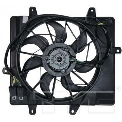 Radiator And Condenser Fan Assembly by TYC - 621240 pa4